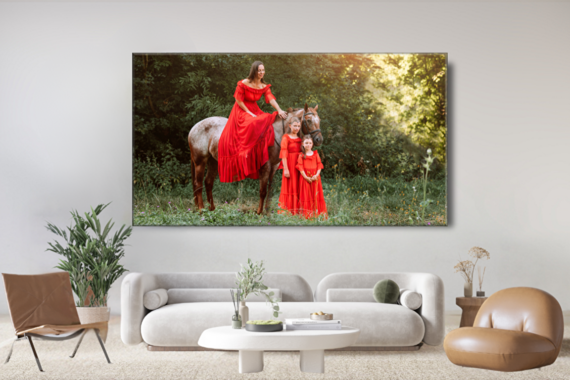 Levně Fotoobraz 200x100 cm z vlastní fotografie, Plátno 100% polyester: 240g/m²