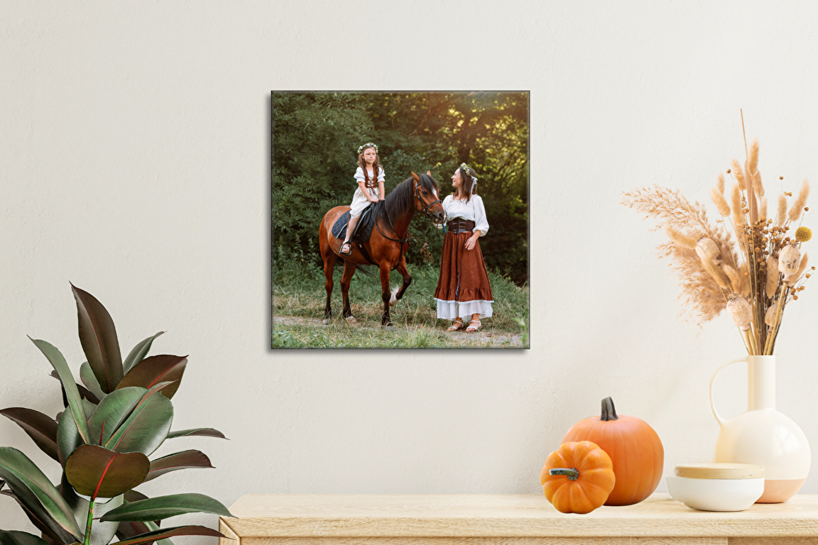 Levně Fotoobraz 40x40 cm z vlastní fotografie, Plátno 100% polyester: 240g/m²